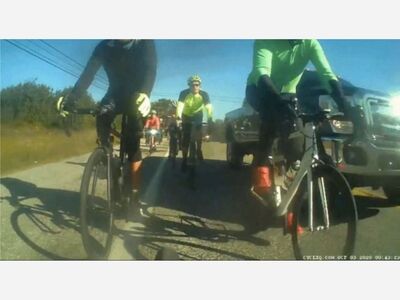 Caught on Camera: County driver buzzing cyclists gets convicted